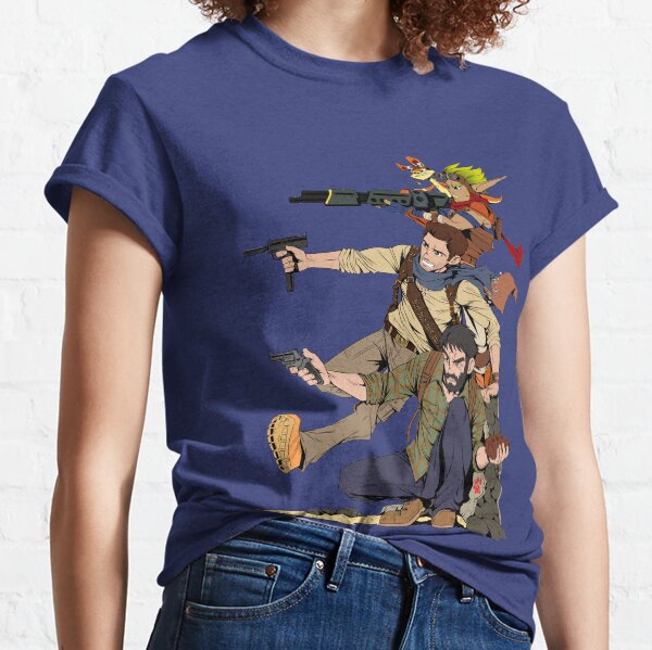Naughty Dog - Drake, Joel, Jak Classic T-Shirt