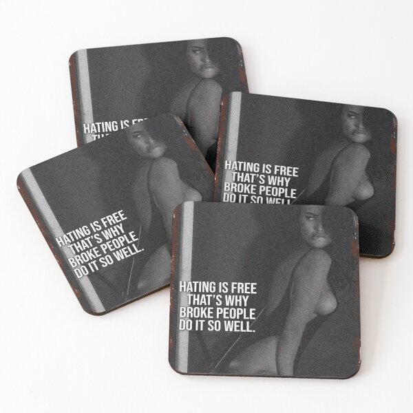 Item preview, VINTAGE: HATING IS FREE THAT'S WHY BROKE PEOPLE DO IT SO WELL designed and sold by Popular-Designz.