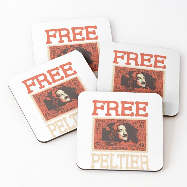 Item preview, FREE LEONARD PELTIER postage stamp 45 years designed and sold by mabanda.