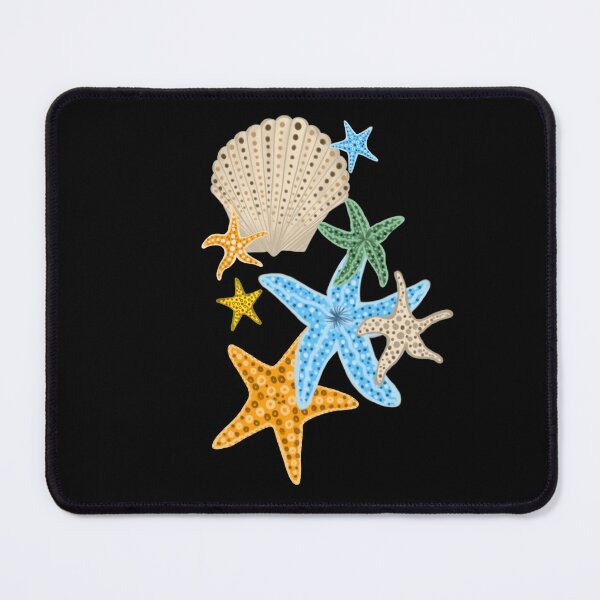Item preview, Starfishes and Seashells designed and sold by Lizzamour.