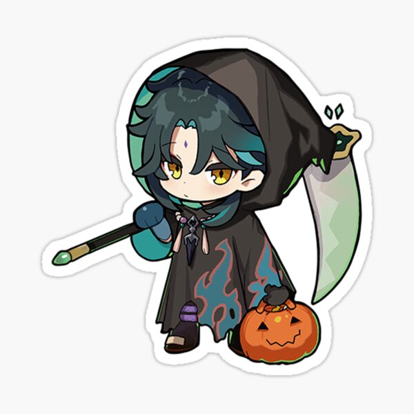 Xiao (Halloween ver.) - Genshin Impact Sticker