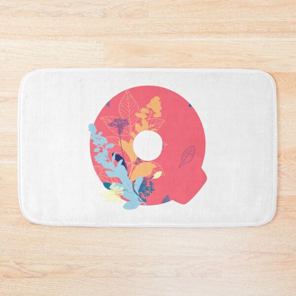 Item preview, Floral Monogram | Pink Q designed and sold by MillwoodEngrave.