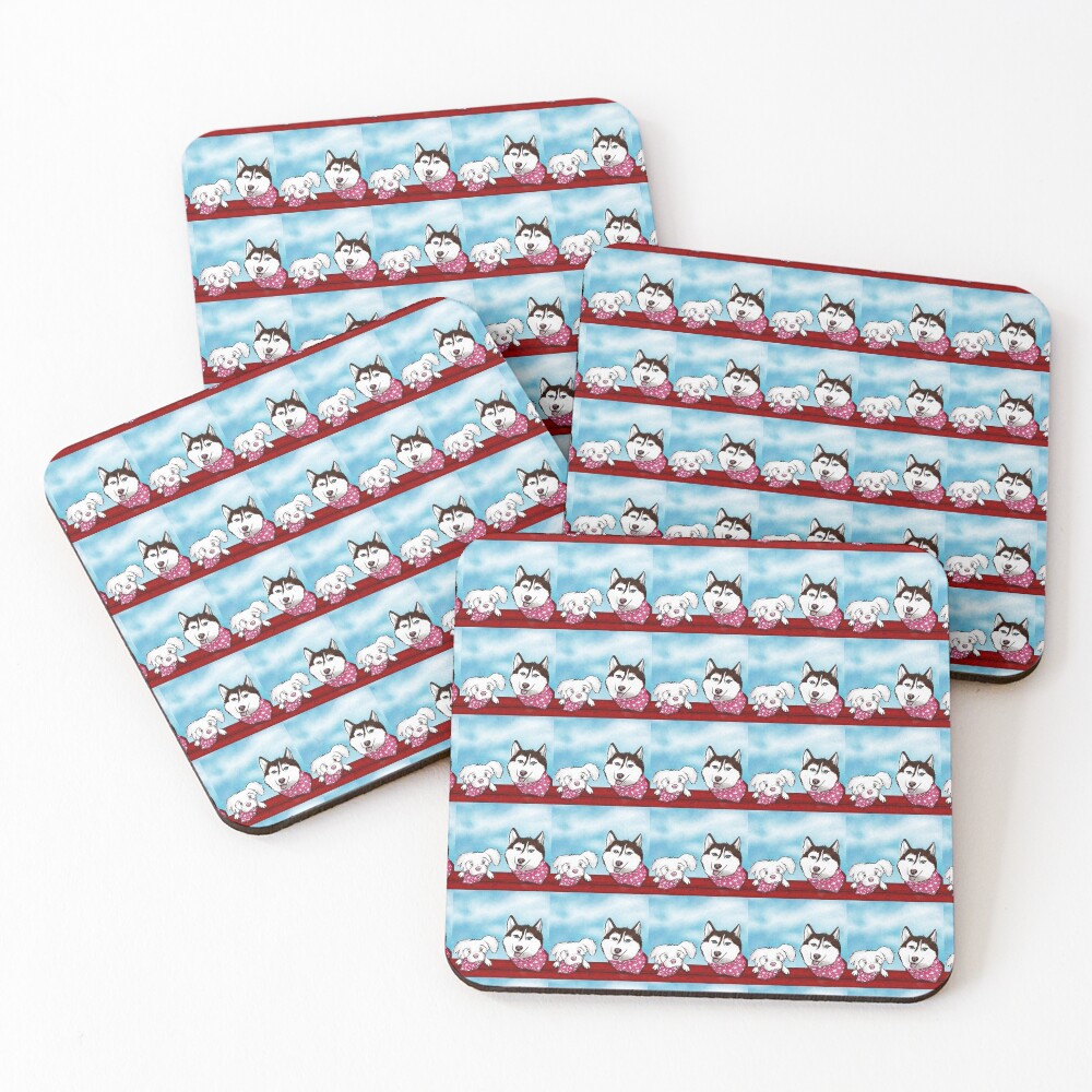 Item preview, Coasters (Set of 4) designed and sold by RBCat007.