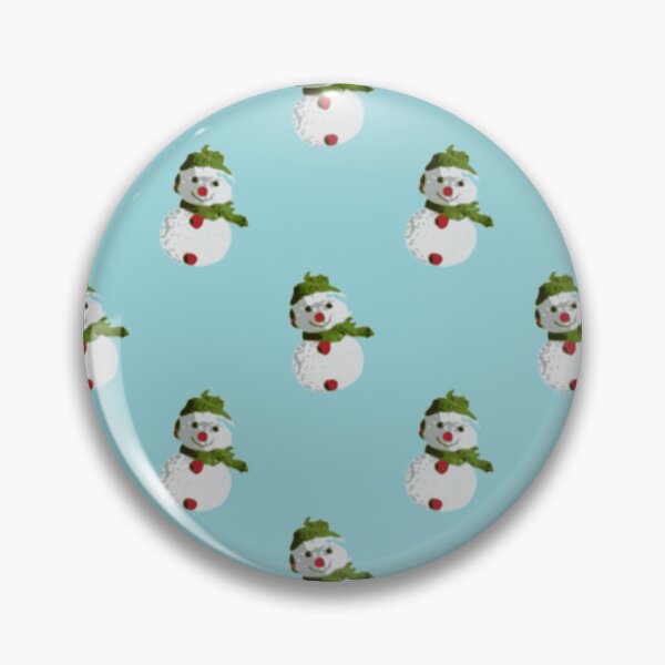 Item preview, Christmas Snowmen Pattern. Cute and Funny Snowmen on Blue. Holiday Pattern designed and sold by silviaol.