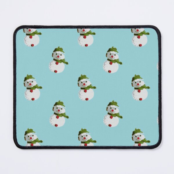 Item preview, Christmas Snowmen Pattern. Cute and Funny Snowmen on Blue. Holiday Pattern designed and sold by silviaol.