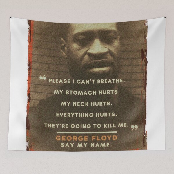 Item preview, VINTAGE: NO PUEDO RESPIRAR | FLOYD, LAS VIDAS NEGRAS IMPORTAN designed and sold by Popular-Designz.