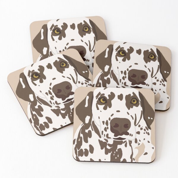 Item preview, Brown and White Dalmatian  designed and sold by HaleynBleu.