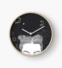 TUMBLR GIRL SPACE Clock