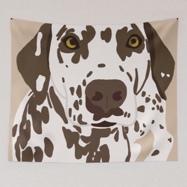Item preview, Brown and White Dalmatian  designed and sold by HaleynBleu.