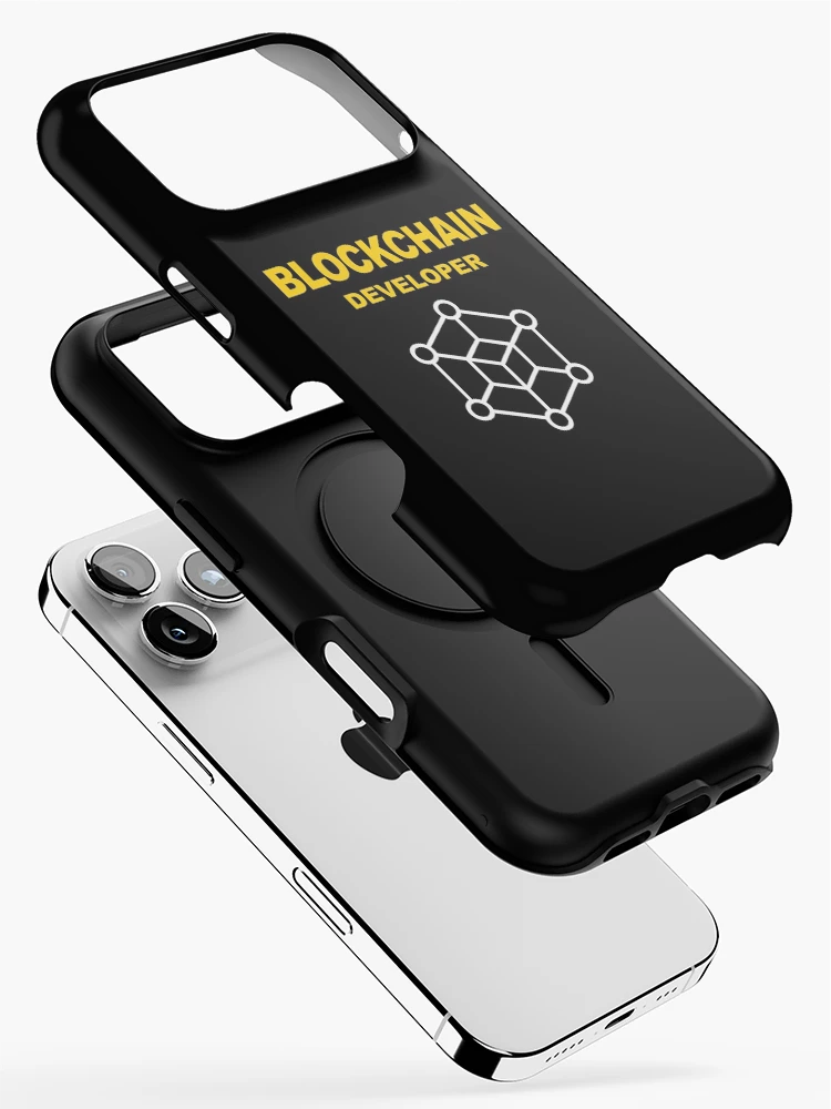 Thumbnail 2 of 4, iPhone Case, Blockchain Developer, Cryptocurrency, Software Engineer, Computer Science, Fullstack Developer, Programming Humor, Dark designed and sold by Max-Wear.