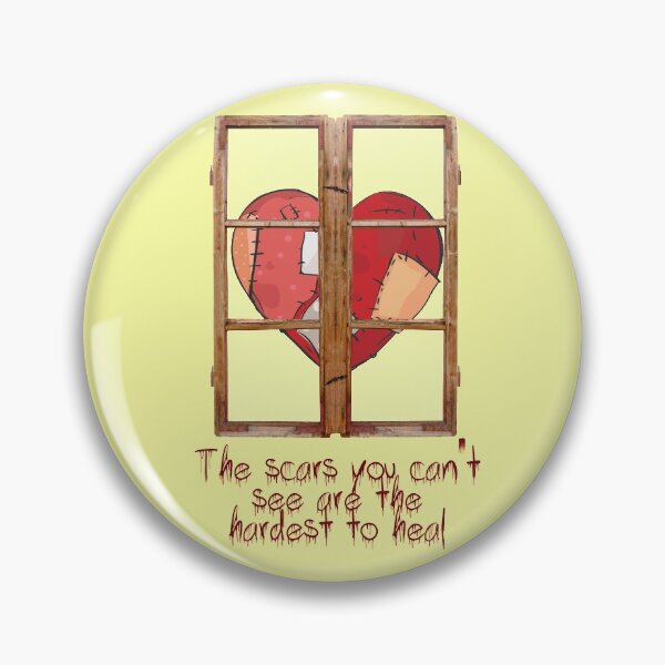 Item preview, A Window to a Heart Patches Scars - Wounded Heart designed and sold by mooys.
