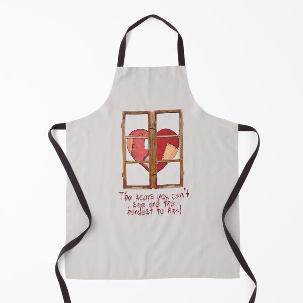 Item preview, A Window to a Heart Patches Scars - Wounded Heart designed and sold by mooys.