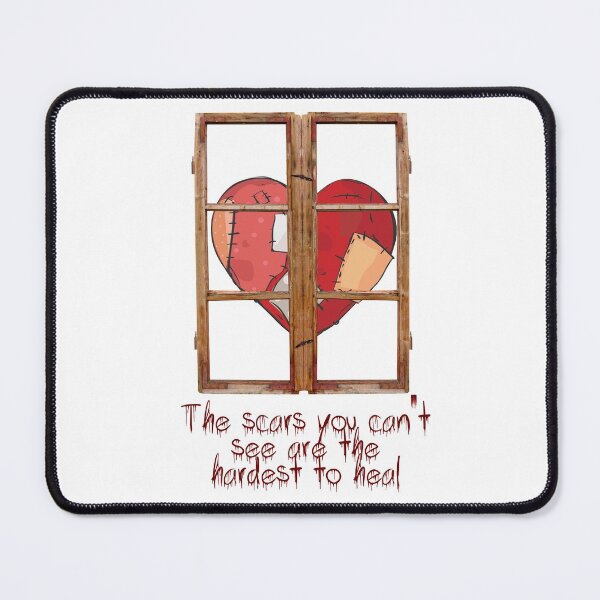 Item preview, A Window to a Heart Patches Scars - Wounded Heart designed and sold by mooys.