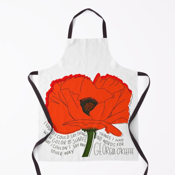 Item preview, Georgia O’Keeffe Artist Quote designed and sold by LindsayHonor.