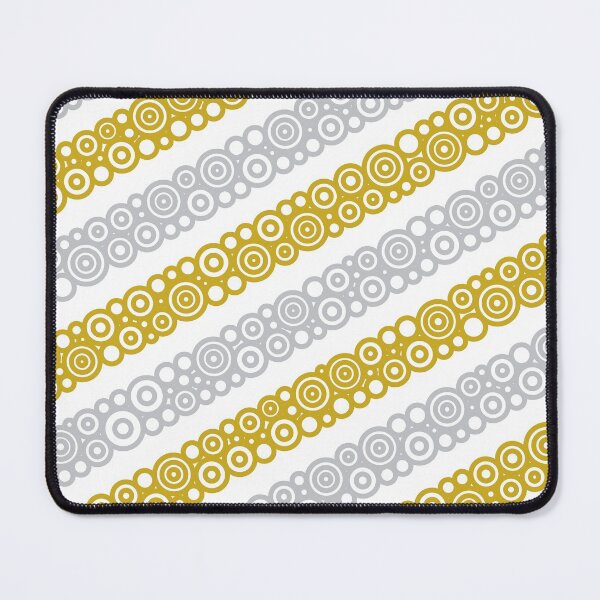 Item preview, Gold And Silver Diagonal Stripes designed and sold by Pierre Bernard Jr.