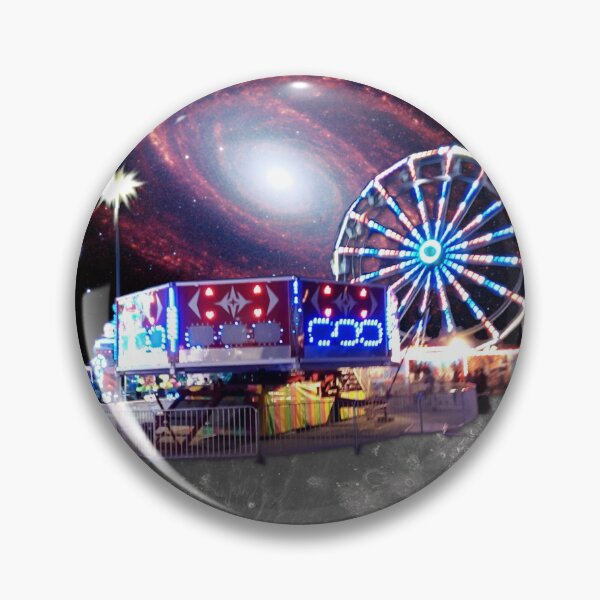 Item preview, Outer Space Carnival Surreal Nebula Photo ARt designed and sold by Intergalactic Unicorn: Art by Anna Schmidt.