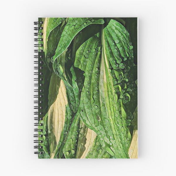 Item preview, Wet Hosta Leaves designed and sold by NearScapes.