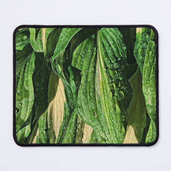 Item preview, Wet Hosta Leaves designed and sold by NearScapes.