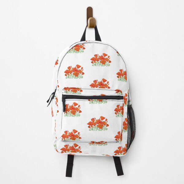 Item preview, Watercolor Red Poppy Flowers Botanical Floral Bouquet designed and sold by silviaol.