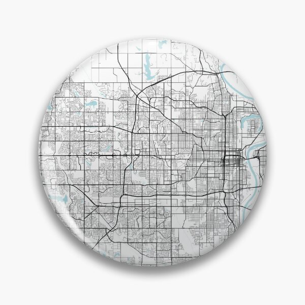Item preview, Omaha City Map of Nebraska, USA - Circle designed and sold by deMAP.