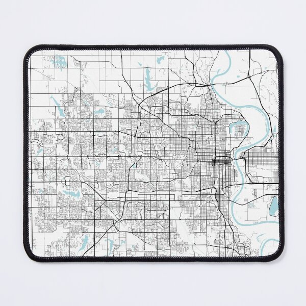 Item preview, Omaha City Map of Nebraska, USA - Circle designed and sold by deMAP.