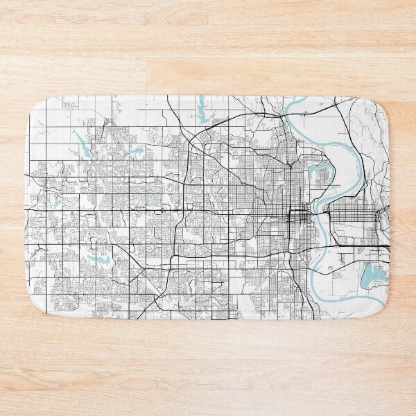 Item preview, Omaha City Map of Nebraska, USA - Circle designed and sold by deMAP.