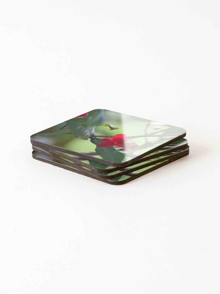 Thumbnail 4 of 5, Coasters (Set of 4), Flower designed and sold by Rene-Martin.