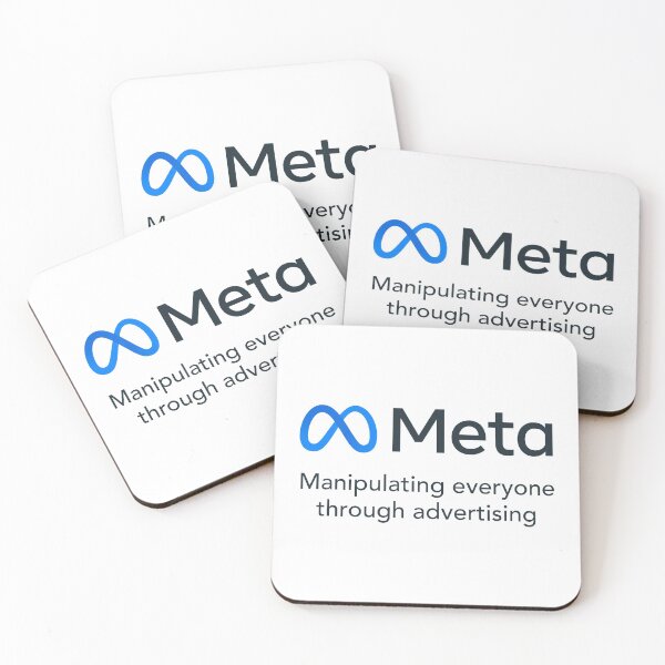 Item preview, Meta - Manipulating everyone through advertising designed and sold by notoriousitees.