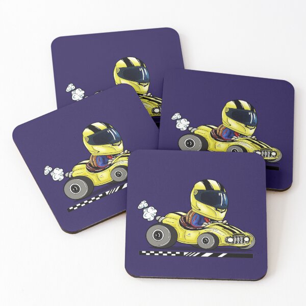 Item preview, Racecar Driver Yellow designed and sold by iduzarts.