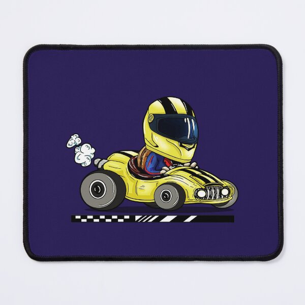Item preview, Racecar Driver Yellow designed and sold by iduzarts.
