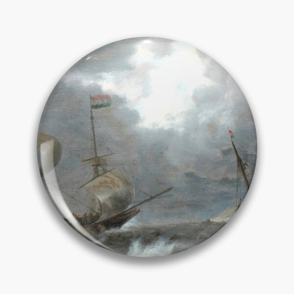 Item preview, Bonaventura I Peeters - Sea storm with sailing ships designed and sold by mooys.