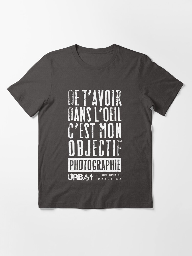 T-shirt essentiel ''UrbArt® - Photographie-01' : autre vue