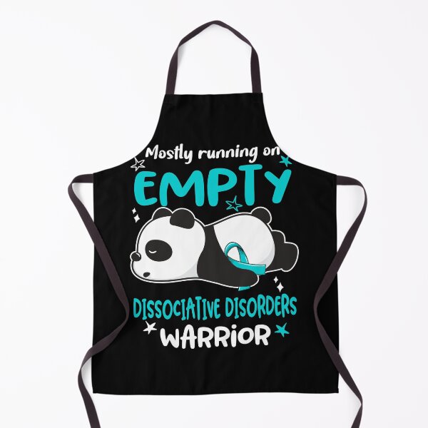 Item preview, Dissociative Disorders Awareness Mostly Running On Empty Dissociative Disorders Warrior designed and sold by GennieShop.