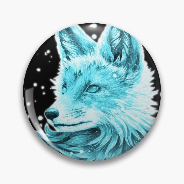 Item preview, Blue Fox - The Snow Fox Kitsune designed and sold by just-art.