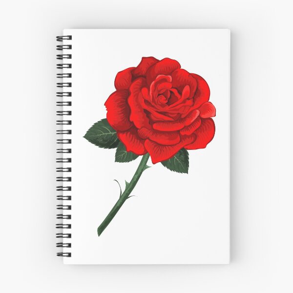 Item preview, Vibrant Bright Red Rose Flower Floral Botanical  designed and sold by silviaol.