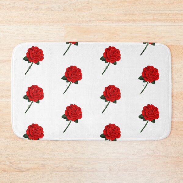 Item preview, Vibrant Bright Red Rose Flower Floral Botanical  designed and sold by silviaol.