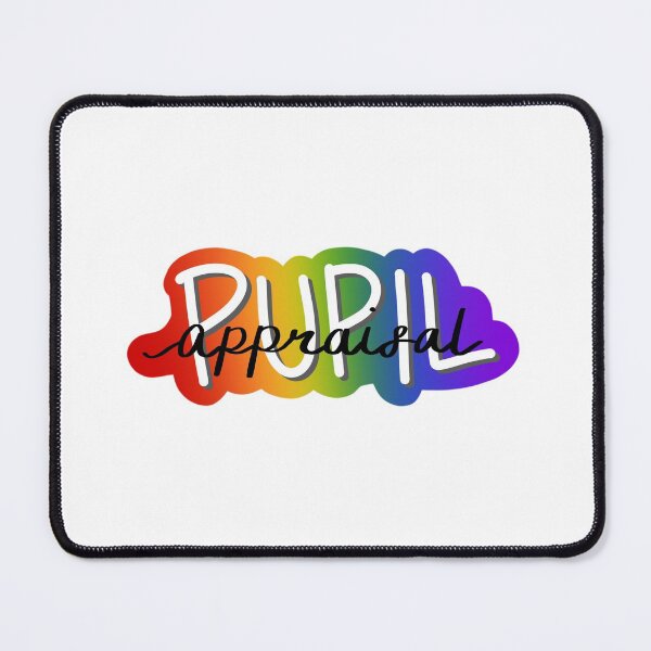 Item preview, Pupil Appraisal Rainbow on White designed and sold by sarahkroussel.