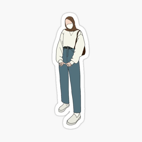 Hijabi Sticker