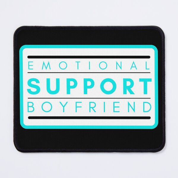 Item preview, Emotional Support Boyfriend (light color version) designed and sold by SnarkSharks.