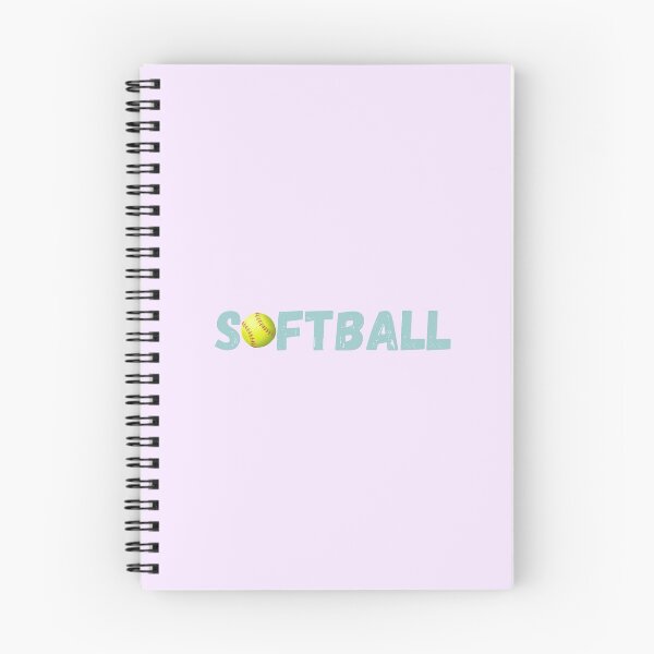 Item preview, Softball Yellow Sticker Light Blue Yellow designed and sold by BallplayerBuzz.