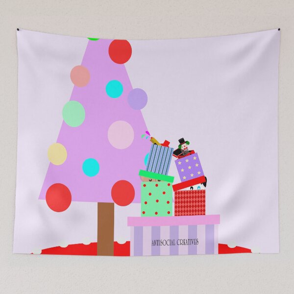 Item preview, CARNIVAL CHRISTMAS: A GIFT FOR ME? (LOVELY LILAC) designed and sold by Antisocial Creatives.