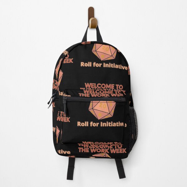 Item preview, Welcome to the Work Week - Roll for Initiative (Warm Version) designed and sold by SnarkSharks.