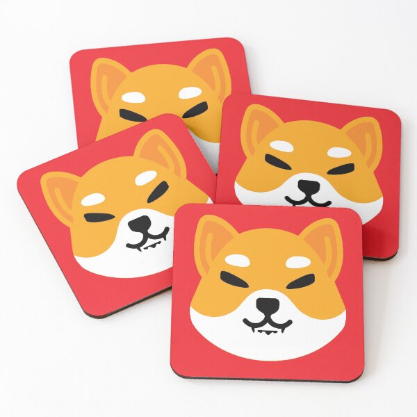 Aperçu de l'œuvre Shiba Inu SHIB Art Crypto Icon Logo Stocks Investisseur créée et vendue par Aetha.