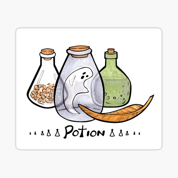 Halloween Potions Sticker