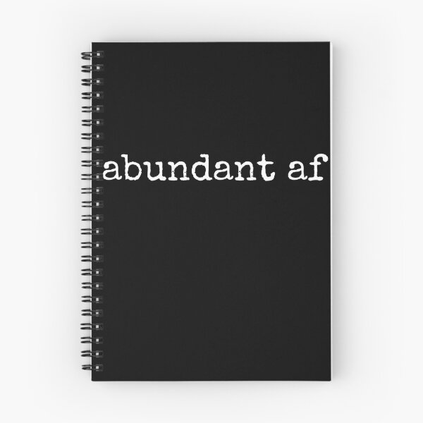 Item preview, abundant af designed and sold by Joyfluence.