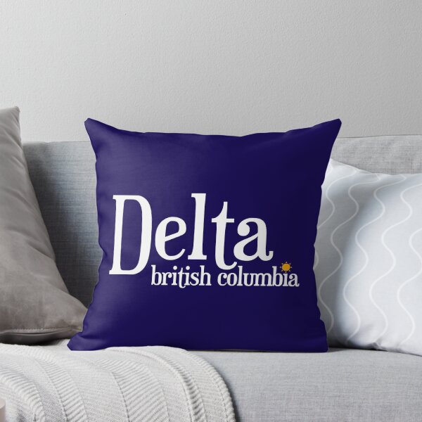 Delta Throw Pillow