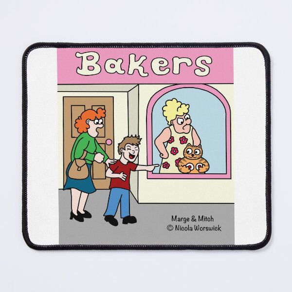 Item preview, At the Bakers designed and sold by Scat the cat.