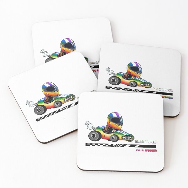 Item preview, Racecar Driver Rainbow: Im a driver, Im a winner designed and sold by iduzarts.
