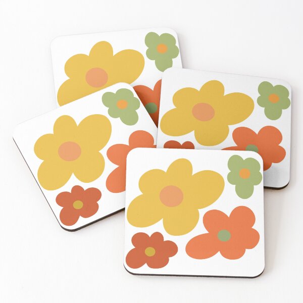 Item preview, puffy fall flowers designed and sold by abby cartwright.