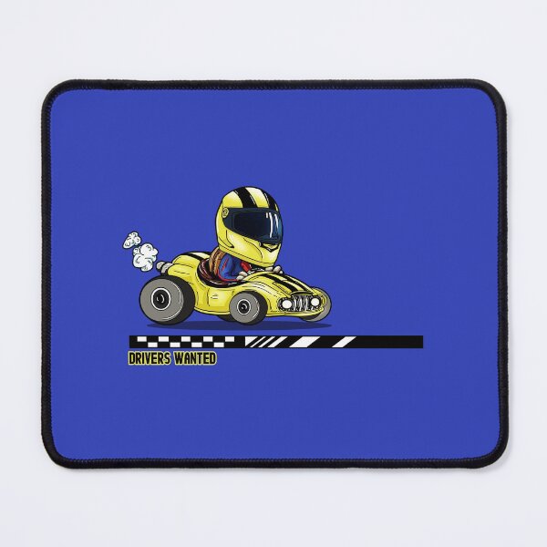 Item preview, Racecar Driver Yellow: Drivers Wanted designed and sold by iduzarts.